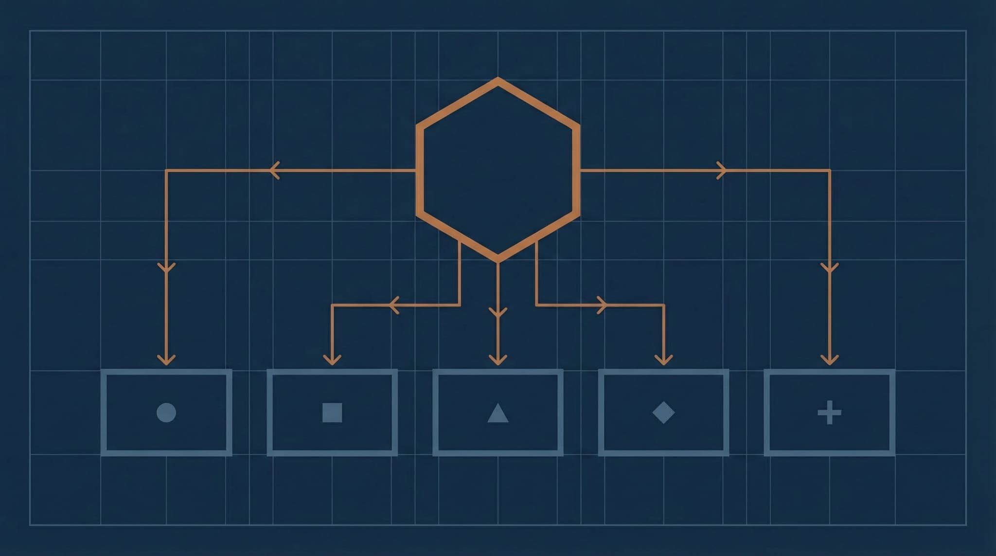 Blueprint de topologie d'agents OpenClaw avec design hiérarchique et flux de données